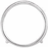 14K White 1/5 CTW Natural Diamond Ring Guard