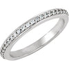 Continuum Sterling Silver 1/4 CTW Diamond Band - Siddiqui Jewelers