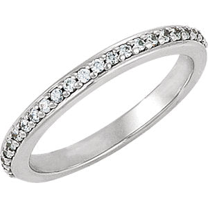 Continuum Sterling Silver 1/4 CTW Diamond Band - Siddiqui Jewelers