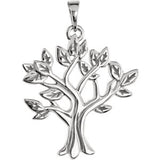 14K White My Tree™ Family Pendant - Siddiqui Jewelers