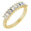 14K Yellow 1/2 CTW Natural Diamond Anniversary Band Siddiqui Jewelers