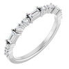 Platinum 1/4 CTW Natural Diamond Anniversary Band Siddiqui Jewelers