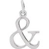 Sterling Silver Ampersand 16" Necklace Siddiqui Jewelers