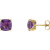 Genuine Amethyst Earrings - Siddiqui Jewelers