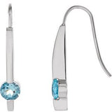 Aquamarine Earrings - Siddiqui Jewelers