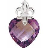 Fleur-de-lis Pendant - Siddiqui Jewelers