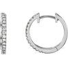 Diamond Hoop Earrings for Dangles - Siddiqui Jewelers