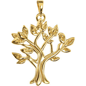 14K Yellow My Tree™ Family Pendant - Siddiqui Jewelers