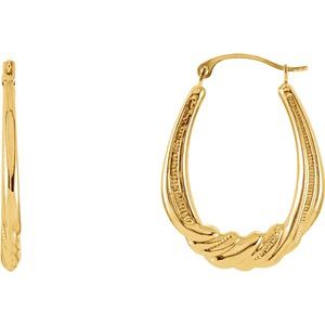Crescent Hoop Earrings - Siddiqui Jewelers