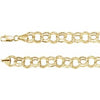 14K Yellow 5.7 mm Hollow Double Cable 7.25" Chain Siddiqui Jewelers