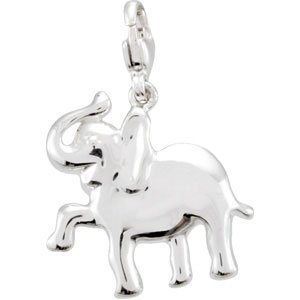 Charming Animals® Elephant Charm - Siddiqui Jewelers