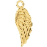 14K Yellow Posh Mommy¬Æ Angel Wing Dangle Siddiqui Jewelers