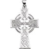 Sterling Silver Celtic Cross Pendant - Siddiqui Jewelers