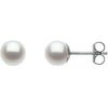 Freshwater Cultured Pearl Stud Earrings - Siddiqui Jewelers