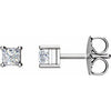 Platinum 3/4 CTW Natural Diamond Earrings Siddiqui Jewelers