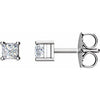 Platinum 1/2 CTW Natural Diamond Earrings Siddiqui Jewelers