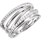 Criss-Cross Ring - Siddiqui Jewelers