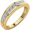 14K Yellow 1 CTW Diamond Anniversary Band Size 5.5 - Siddiqui Jewelers