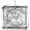 Sterling Silver Initial "C" Vintage-Inspired Pendant - Siddiqui Jewelers