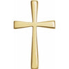 14K Yellow 18x11 mm Cross Pendant - Siddiqui Jewelers