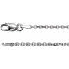 14K White 1.75 mm Solid Diamond-Cut Cable 7" Chain-Siddiqui Jewelers