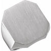 Sterling Silver 22x20 mm Octagon Signet Ring - Siddiqui Jewelers
