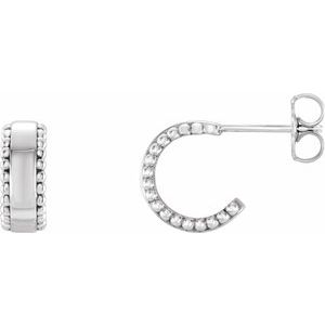Sterling Silver Beaded Earrings - Siddiqui Jewelers