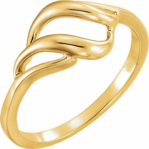 14K Yellow Metal Ring - Siddiqui Jewelers