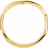 14K Yellow V Shaped Ring - Siddiqui Jewelers