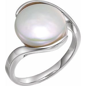 Coin Pearl Ring - Siddiqui Jewelers