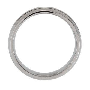 Titanium 8 mm Band Size 8.5 - Siddiqui Jewelers