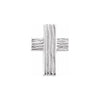Sterling Silver 13x10 mm The Rugged Cross® Lapel Pin - Siddiqui Jewelers
