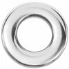 Sterling Silver 10 mm Circle Slide Pendant - Siddiqui Jewelers