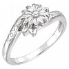 Sterling Silver Love Waits Chastity Ring-Siddiqui Jewelers