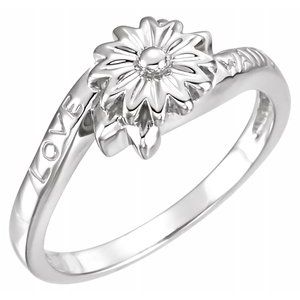 Sterling Silver Love Waits Chastity Ring-Siddiqui Jewelers