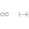 Sterling Silver Infinity-Inspired Rope Earrings - Siddiqui Jewelers