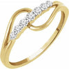 14K Yellow 1/5 CTW Diamond Ring - Siddiqui Jewelers