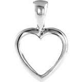 Heart Pendant - Siddiqui Jewelers