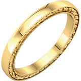 18K Yellow Band Size 5.5 - Siddiqui Jewelers