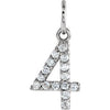 Platinum Amethyst Disc Necklace - Siddiqui Jewelers