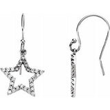 Star Earrings - Siddiqui Jewelers