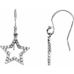 Star Earrings - Siddiqui Jewelers