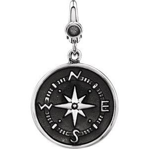 Compass Charm - Siddiqui Jewelers