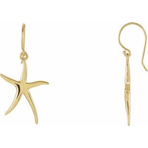 Starfish Earrings - Siddiqui Jewelers