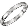 Platinum Band Size 8 - Siddiqui Jewelers