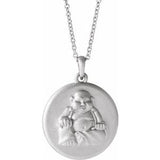 Sterling Silver Buddha 16-18" Necklace - Siddiqui Jewelers