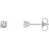 Platinum 1/3 CTW Natural Diamond Cocktail-Style Earrings Siddiqui Jewelers