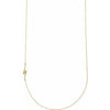 14K Yellow Lightning Bolt 18" Necklace - Siddiqui Jewelers
