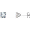 14K White 2 CTW Natural Diamond Cocktail-Style Earrings Siddiqui Jewelers