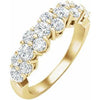 14K Yellow 1 CTW Diamond Anniversary Band - Siddiqui Jewelers